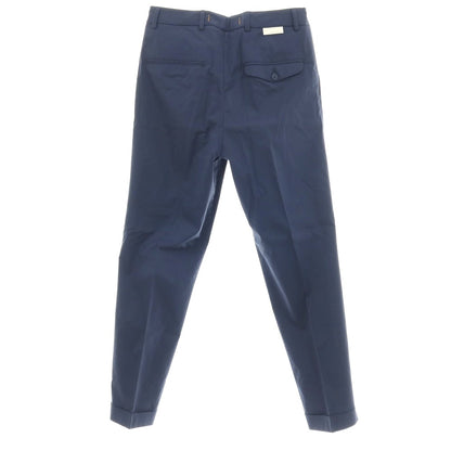 【新品】ボネール BONHEUR PECHINO ストレッチ コットンナイロン カジュアルスラックスパンツ ネイビー【サイズ29】【 状態ランクN 】【 メンズ 】