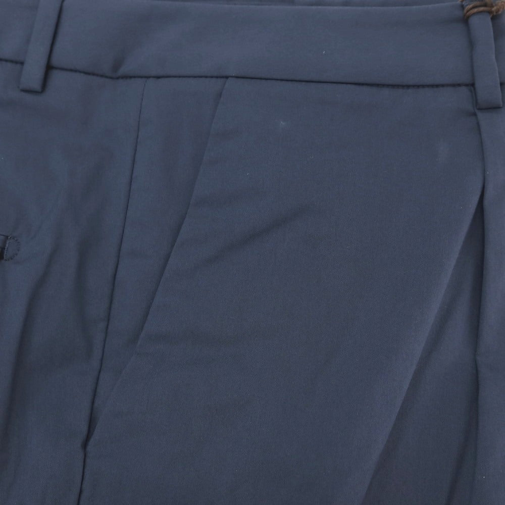 【新品アウトレット】ボネール BONHEUR PECHINO ストレッチ コットンナイロン カジュアルスラックスパンツ ネイビー【サイズ36】【 状態ランクN- 】【 メンズ 】