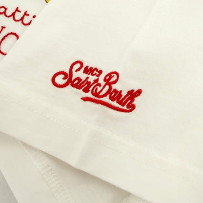 【新品】エムシーツー セントバーツ MC2 SAINT BARTH × Disney コットン クルーネック 半袖Ｔシャツ ホワイト【サイズS】【 状態ランクN 】【 メンズ 】