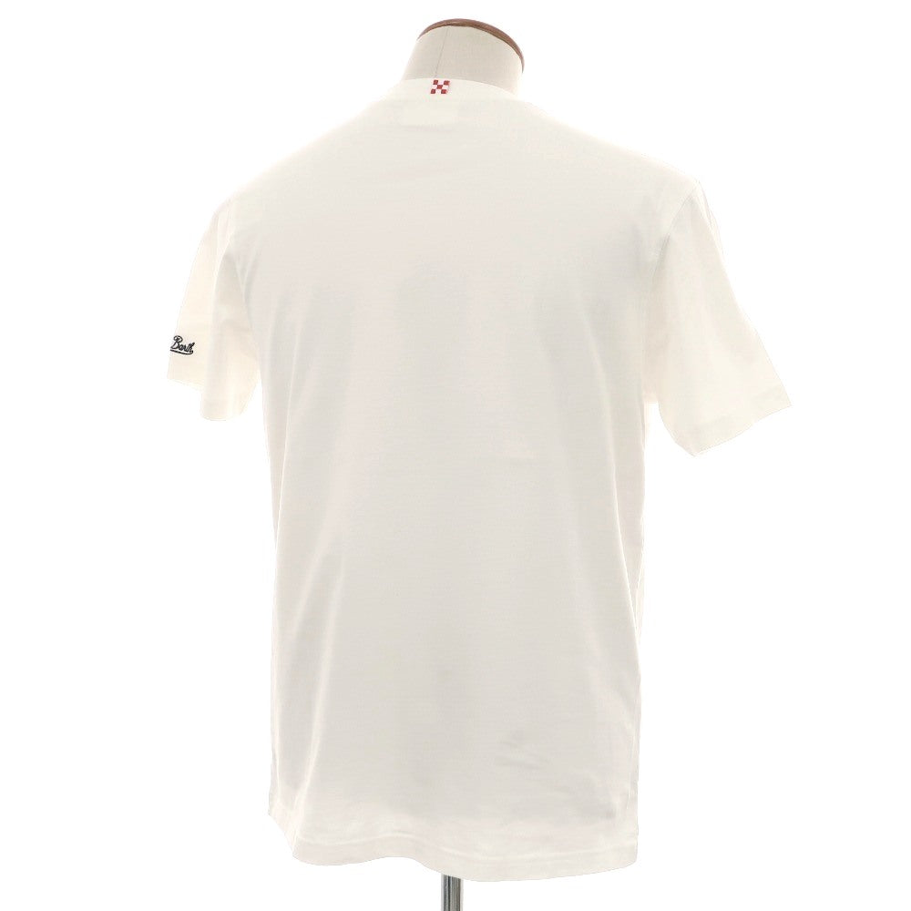 【新品】エムシーツー セントバーツ MC2 SAINT BARTH × PEANUTS コットン クルーネック ポケット 半袖Ｔシャツ ホワイト【サイズM】【 状態ランクN 】【 メンズ 】