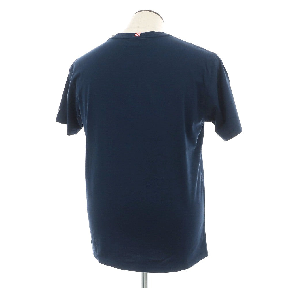 【新品】エムシーツー セントバーツ MC2 SAINT BARTH × PEANUTS コットン クルーネック 半袖Ｔシャツ ネイビー【サイズL】【 状態ランクN 】【 メンズ 】