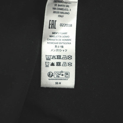 【新品】エムシーツー セントバーツ MC2 SAINT BARTH × AC/DC コットン クルーネック 半袖Ｔシャツ ブラック【サイズM】【 状態ランクN 】【 メンズ 】