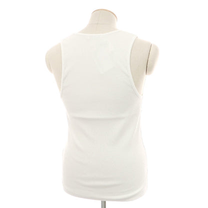 【新品】ジェイダブリューアンダーソン J.W.Anderson. ストレッチ コットン リブ タンクトップ ホワイト【サイズS】【 状態ランクN 】【 メンズ 】