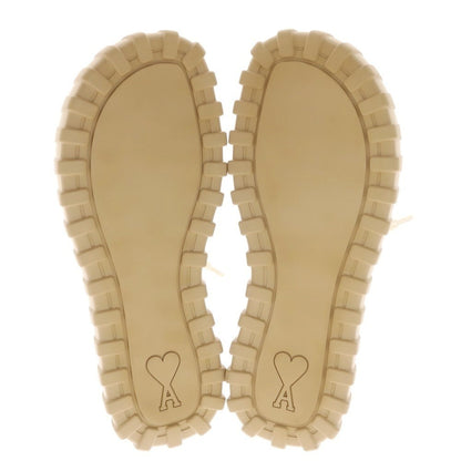 【新品】アミ ami キャンバス スニーカー オフホワイト【サイズ41】【 状態ランクN 】【 メンズ 】