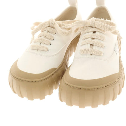 【新品】アミ ami キャンバス スニーカー オフホワイト【サイズ41】【 状態ランクN 】【 メンズ 】