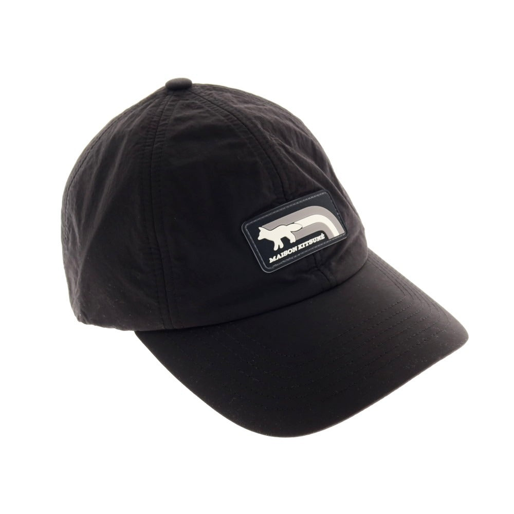 【新品】メゾンキツネ MAISON KITSUNE ナイロン BBキャップ ブラック【 FREE 】【 状態ランクN 】【 ユニセックス 】