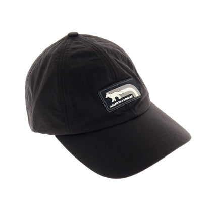 【新品】メゾンキツネ MAISON KITSUNE ナイロン BBキャップ ブラック【 FREE 】【 状態ランクN 】【 ユニセックス 】