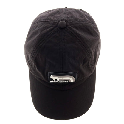 【新品】メゾンキツネ MAISON KITSUNE ナイロン BBキャップ ブラック【 FREE 】【 状態ランクN 】【 ユニセックス 】