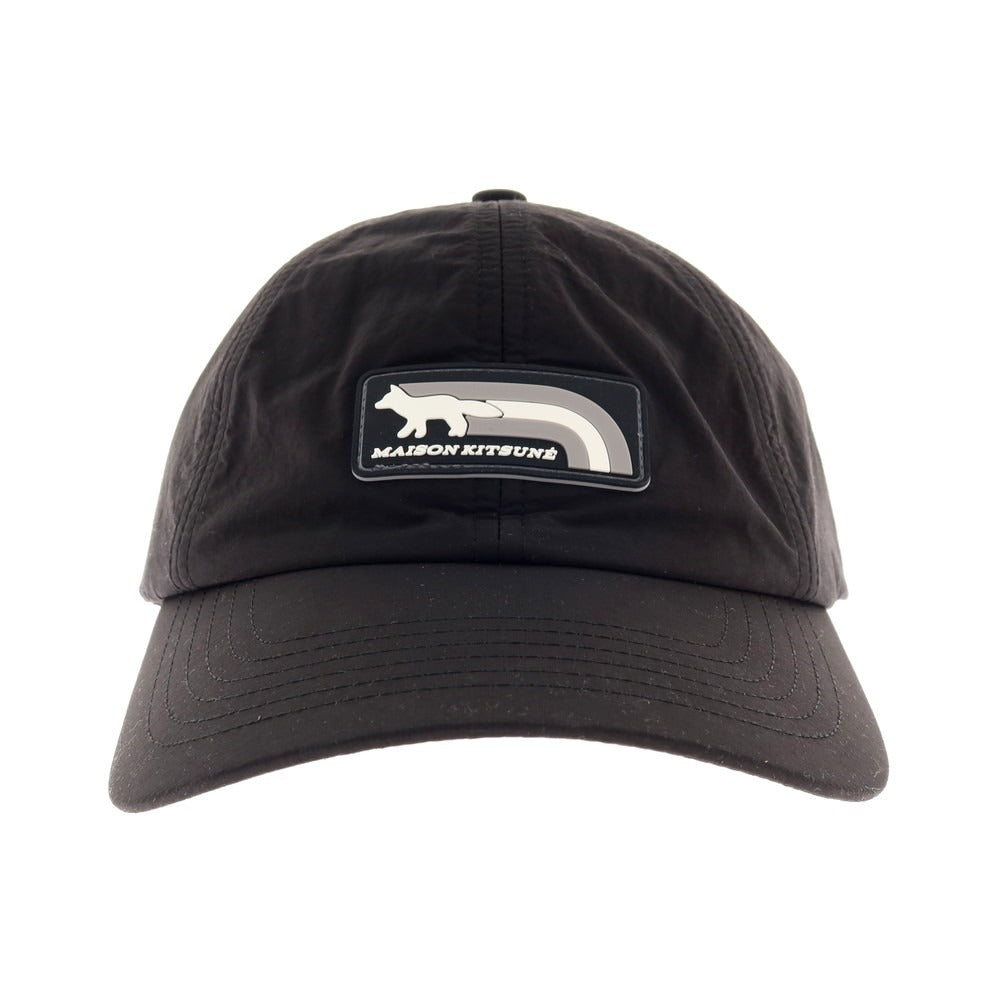 【新品】メゾンキツネ MAISON KITSUNE ナイロン BBキャップ ブラック【 FREE 】【 状態ランクN 】【 ユニセックス 】
