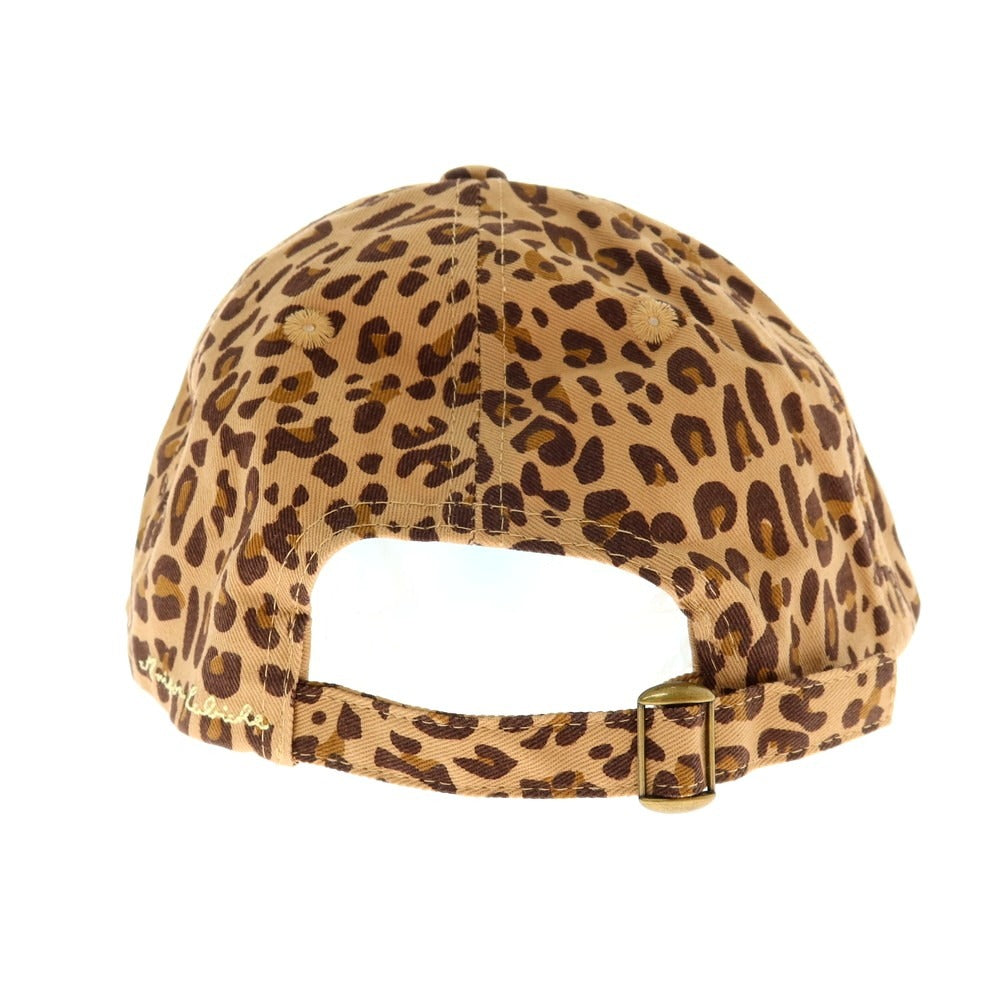 【新品】メゾンラビッシュ Maison Labiche レオパード柄 BBキャップ ベージュxブラウン【 FREE 】【 状態ランクN 】【 ユニセックス 】