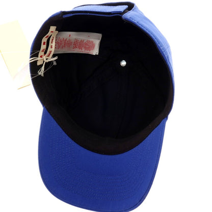 【新品】マルニ MARNI ツイルコットン ロゴ BBキャップ ブルー【 L 】【 状態ランクN 】【 ユニセックス 】