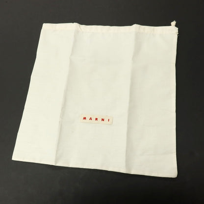 【新品】マルニ MARNI ツイルコットン ロゴ バケットハット ブラック【 L 】【 状態ランクN 】【 ユニセックス 】