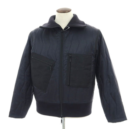 【中古】リパーパス RE-PURPOSE 2025年秋冬 ナイロン 中綿入り キルティングブルゾン ネイビー【 L 】【 状態ランクB 】【 メンズ 】