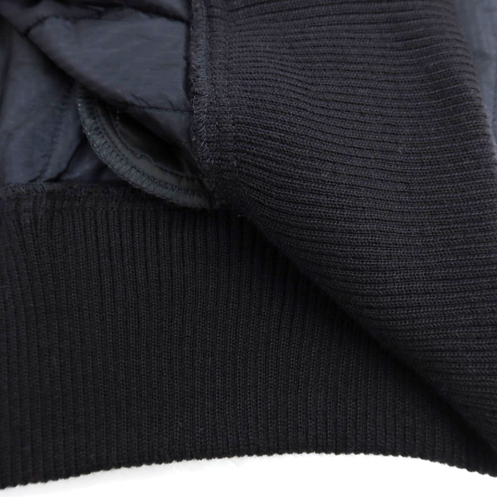 【中古】リパーパス RE-PURPOSE 2025年秋冬 ナイロン 中綿入り キルティングブルゾン ネイビー【 L 】【 状態ランクB 】【 メンズ 】