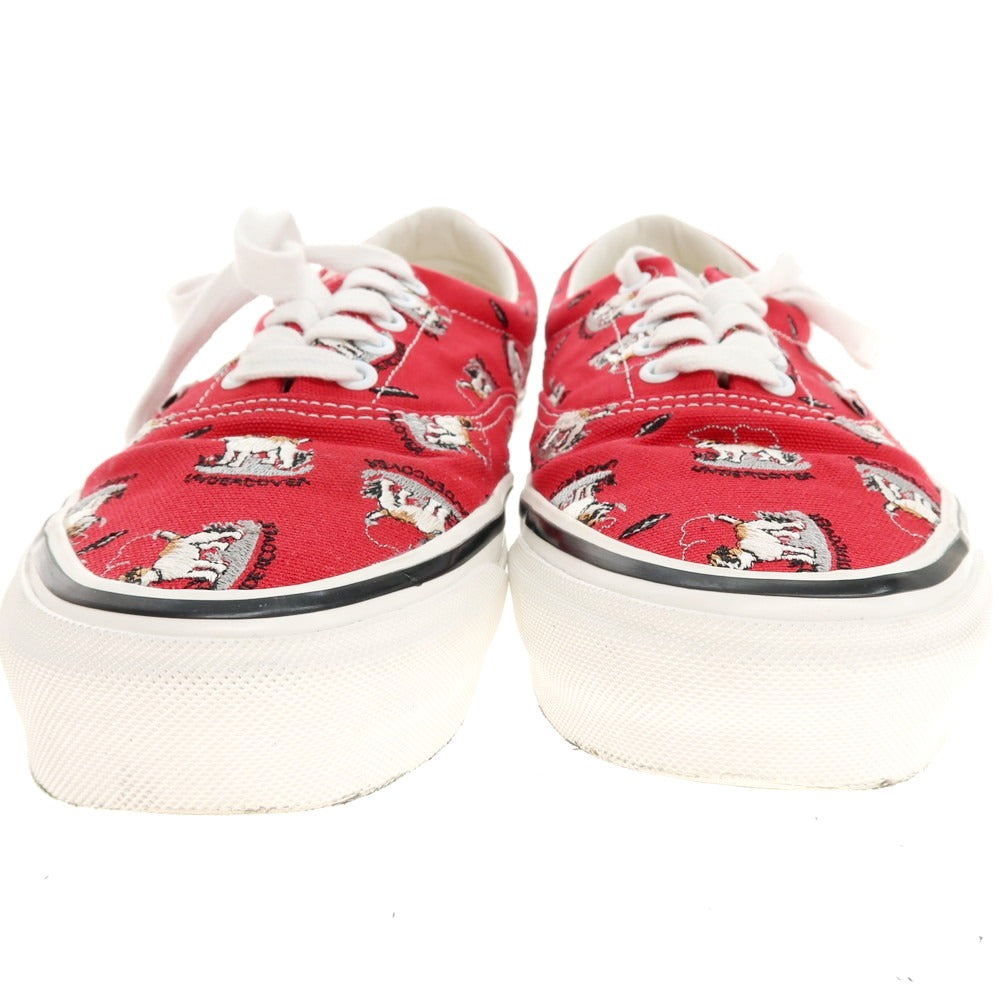 【中古】アンダーカバー UNDERCOVER × OTW by Vans 2025年秋冬 Old Skool 36 スニーカー レッド【 28cm 】【 状態ランクB 】【 メンズ 】