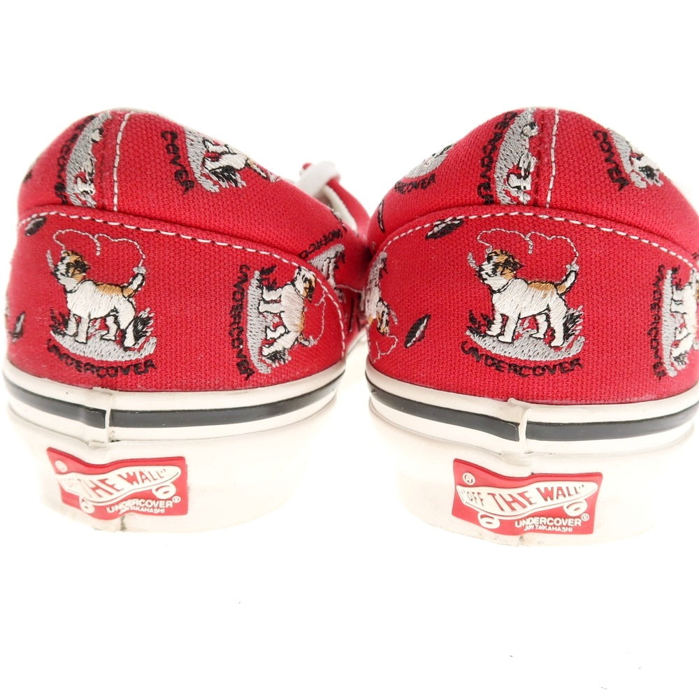 【中古】アンダーカバー UNDERCOVER × OTW by Vans 2025年秋冬 Old Skool 36 スニーカー レッド【 28cm 】【 状態ランクB 】【 メンズ 】