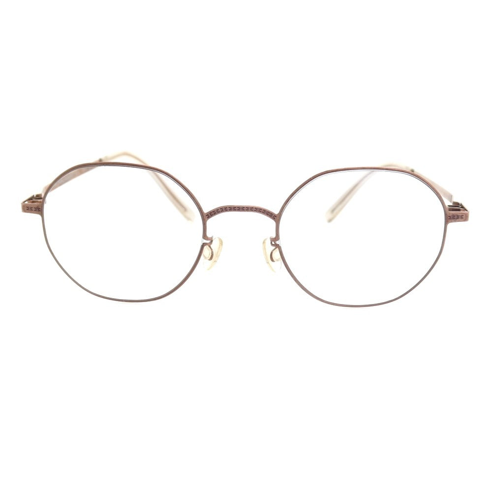 【中古】メゾン マルジェラ Maison Margiela × MYKITA MMCRAFT010 フルリム サングラス パープルブロンズ【サイズ48□21 140】【 状態ランクC 】【 メンズ 】