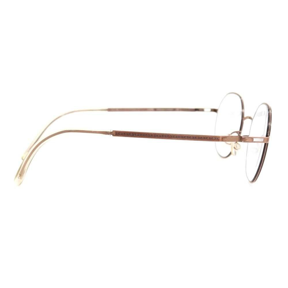 【中古】メゾン マルジェラ Maison Margiela × MYKITA MMCRAFT010 フルリム サングラス パープルブロンズ【サイズ48□21 140】【 状態ランクC 】【 メンズ 】