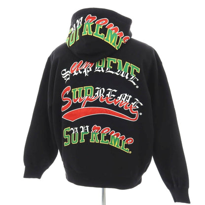 【中古】シュプリーム Supreme 2025年秋冬 Multi Logos Hooded Sweatshirt プルオーバー パーカー ブラック【 M 】【 状態ランクA 】【 メンズ 】