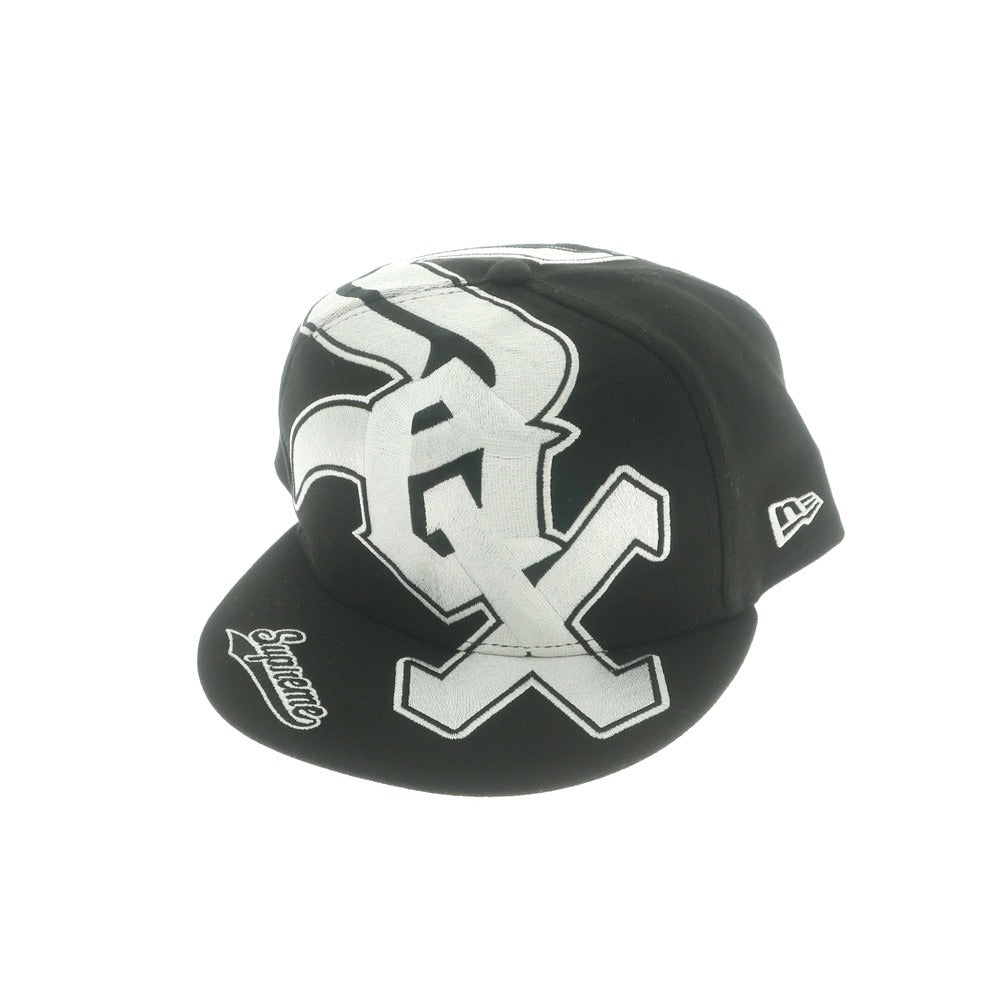 【中古】シュプリーム Supreme 2025年秋冬 Chicago White Sox Adjustable New Era キャップ ブラック【 状態ランクA 】【 メンズ 】