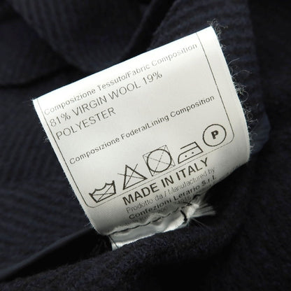 【中古】タリアトーレ TAGLIATORE TAKU ウールポリエステル ショートブルゾン ネイビー【 48 】【 状態ランクB 】【 メンズ 】