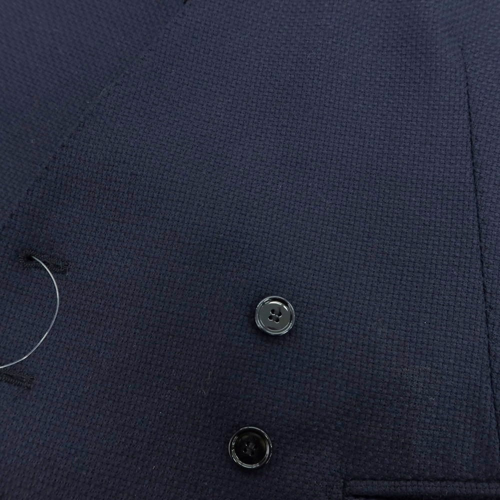 【中古】タリアトーレ TAGLIATORE PORTOS/F SUPER100’S ウール ダブル6B ドレス系ジレ ベスト ネイビー【 48 】【 状態ランクB 】【 メンズ 】