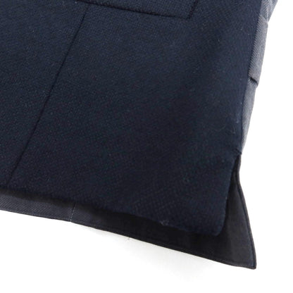 【中古】ラルディーニ LARDINI ウール ドレス系ジレ ベスト ネイビー【 50 】【 状態ランクB 】【 メンズ 】