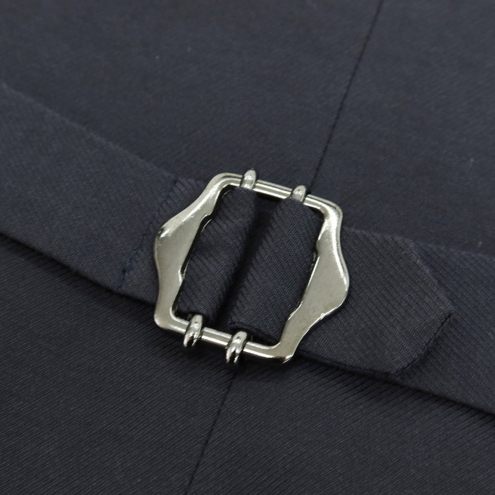 【中古】ラルディーニ LARDINI ウール ドレス系ジレ ベスト ネイビー【 50 】【 状態ランクB 】【 メンズ 】