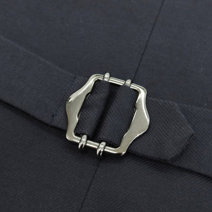 【中古】ラルディーニ LARDINI ウール ドレス系ジレ ベスト ネイビー【 50 】【 状態ランクB 】【 メンズ 】