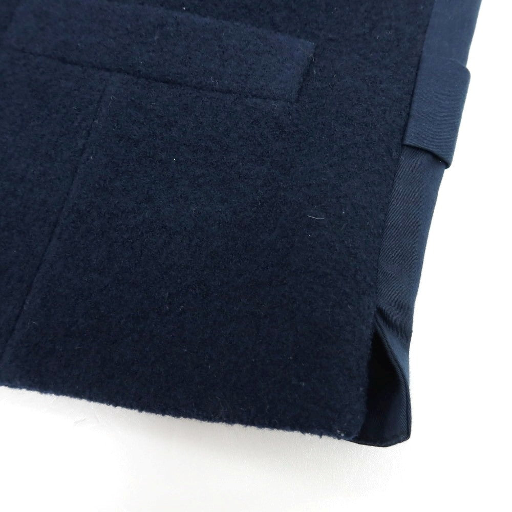 【中古】ラルディーニ LARDINI ウールナイロン ドレス系ジレ ベスト ネイビー【 48 】【 状態ランクB 】【 メンズ 】