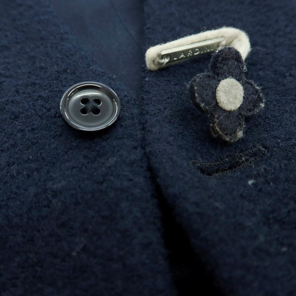 【中古】ラルディーニ LARDINI ウールナイロン ドレス系ジレ ベスト ネイビー【 48 】【 状態ランクB 】【 メンズ 】