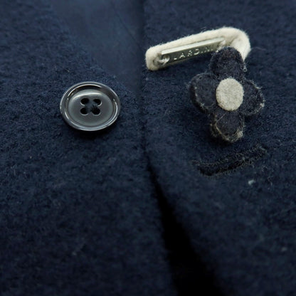 【中古】ラルディーニ LARDINI ウールナイロン ドレス系ジレ ベスト ネイビー【 48 】【 状態ランクB 】【 メンズ 】