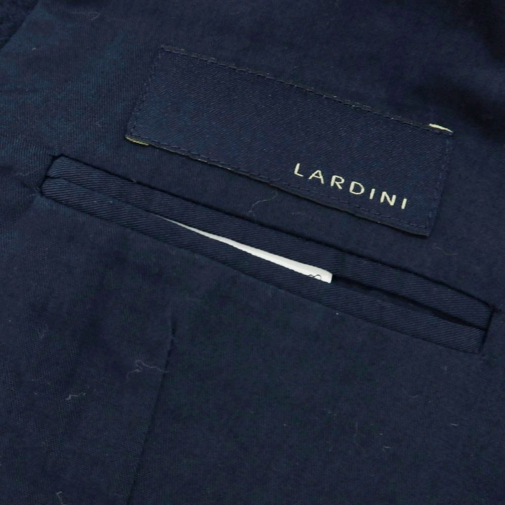 【中古】ラルディーニ LARDINI ウールナイロン ドレス系ジレ ベスト ネイビー【 48 】【 状態ランクB 】【 メンズ 】
