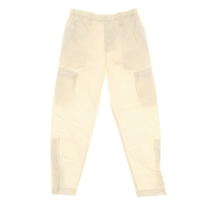 【中古】オム プリッセ イッセイミヤケ HOMME PLISSE ISSEY MIYAKE 2025年秋冬 ナイロン系 ストレートレッグ イージーパンツ オフホワイト【 表記なし（L位） 】【 状態ランクA 】【 メンズ 】