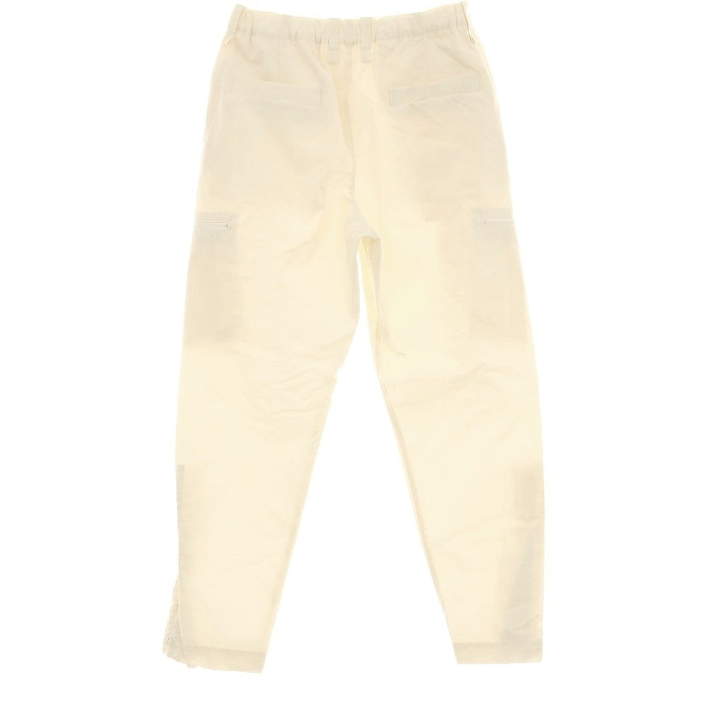 【中古】オム プリッセ イッセイミヤケ HOMME PLISSE ISSEY MIYAKE 2025年秋冬 ナイロン系 ストレートレッグ イージーパンツ オフホワイト【サイズ表記なし（L位）】【 状態ランクA 】【 メンズ 】[EPD]