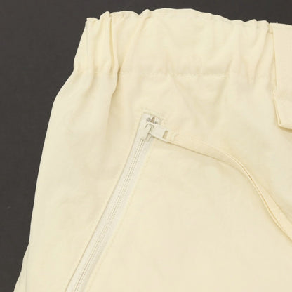 【中古】オム プリッセ イッセイミヤケ HOMME PLISSE ISSEY MIYAKE 2025年秋冬 ナイロン系 ストレートレッグ イージーパンツ オフホワイト【 表記なし（L位） 】【 状態ランクA 】【 メンズ 】