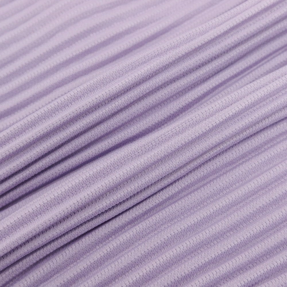 【中古】オム プリッセ イッセイミヤケ HOMME PLISSE ISSEY MIYAKE 2025年秋冬 ポリエステル系 プリーツ 長袖ポロシャツ ラベンダー【 表記なし（L位） 】【 状態ランクA 】【 メンズ 】