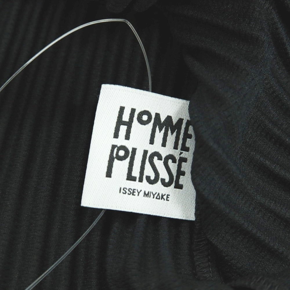 【中古】オム プリッセ イッセイミヤケ HOMME PLISSE ISSEY MIYAKE 2025年秋冬 ポリエステル系 プリーツ 長袖トップ ダークグレー【 表記なし（L位） 】【 状態ランクA 】【 メンズ 】