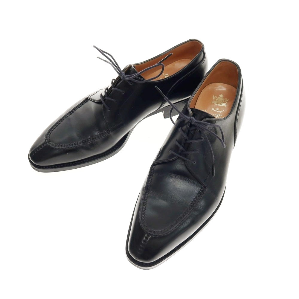 【中古】フォーティーセカンド ロイヤルハイランド 42ND ROYAL HIGHLAND ハンドソーンウォルテッド Uチップ ドレスシューズ ブラック【 サイズ7 】【 状態ランクB 】【 メンズ 】 [APD]