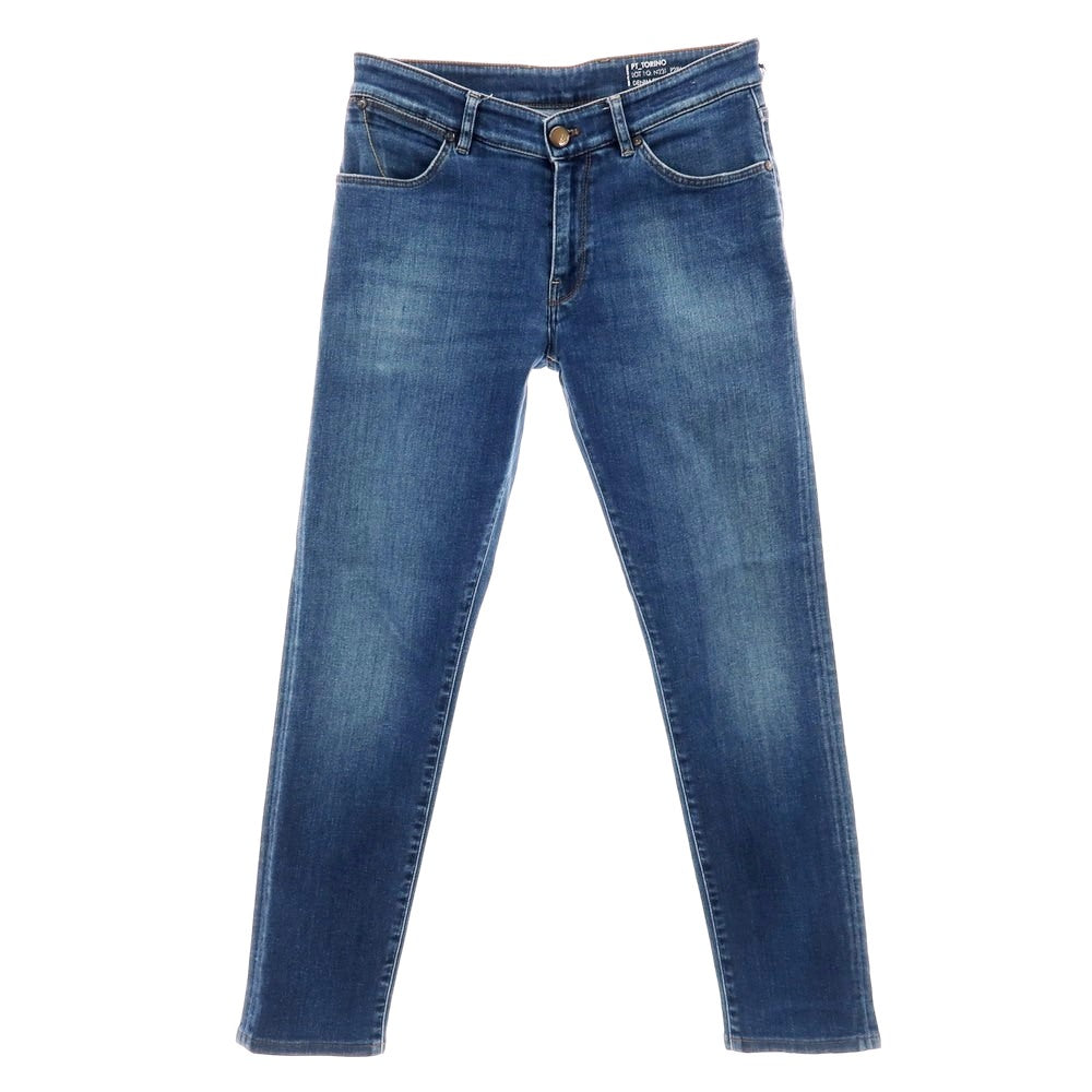 【中古】ピーティートリノ デニム PT TORINO DENIM SWING ストレッチ コットンセルロースポリエステル デニムパンツ ジーンズ ブルー【 サイズ31 】【 状態ランクB 】【 メンズ 】 [APD]