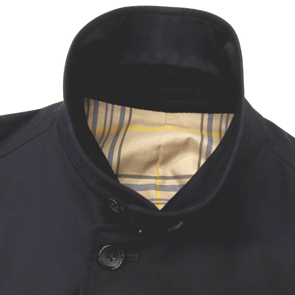 【中古】アナトミカ ANATOMICA コットン ステンカラーコート ネイビー【サイズ48】【 状態ランクB 】【 メンズ 】