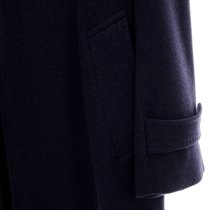 【中古】リングヂャケット RING JACKET ウール ベルテッド ステンカラーコート ネイビー【 4 】【 状態ランクB 】【 メンズ 】