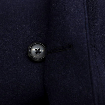 【中古】リングヂャケット RING JACKET ウール ベルテッド ステンカラーコート ネイビー【 4 】【 状態ランクB 】【 メンズ 】