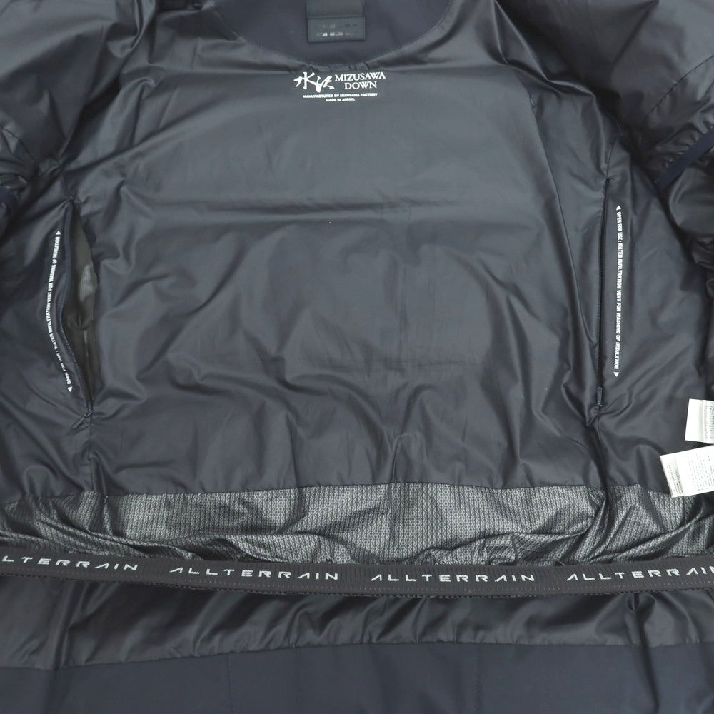【中古】デサント DESCENTE 水沢ダウン ポリエステル ダウンジャケット ネイビー【 JP M 】【 状態ランクC 】【 メンズ 】