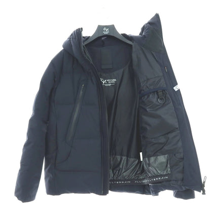 【中古】デサント DESCENTE 水沢ダウン ポリエステル ダウンジャケット ネイビー【 JP M 】【 状態ランクC 】【 メンズ 】
