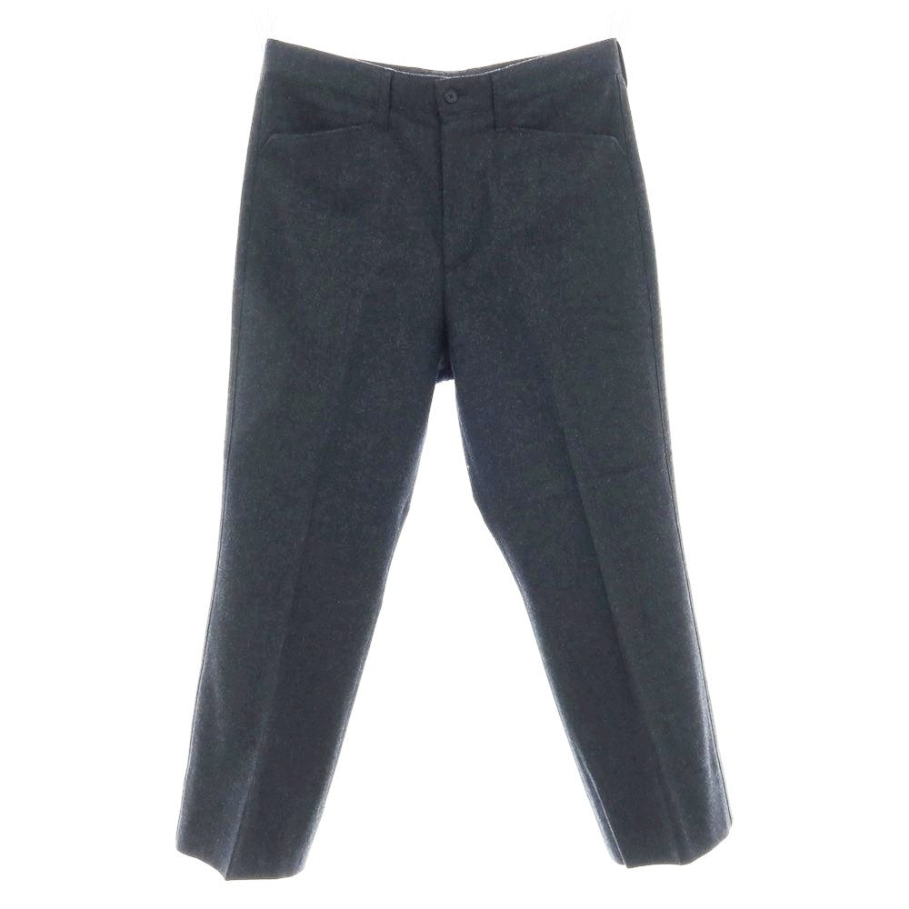 【中古】メゾン エ ボヤージュ MAISON&amp;VOYAGE ウール カジュアルスラックスパンツ チャコールグレー【サイズ48】【 状態ランクB 】【 メンズ 】[BPD]