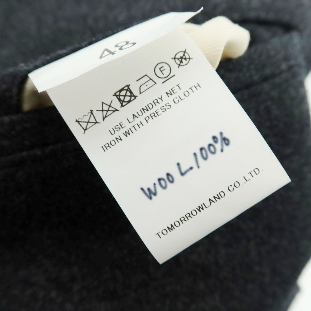 【中古】メゾン エ ボヤージュ MAISON&amp;VOYAGE ウール カジュアルスラックスパンツ チャコールグレー【サイズ48】【 状態ランクB 】【 メンズ 】[BPD]