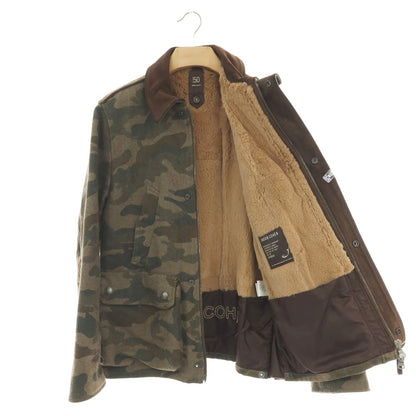 【中古】ヤコブコーエン JACOB COHEN J881 ウールナイロン カモフラ フィールドジャケット カーキxオリーブ【 50 】【 状態ランクB 】【 メンズ 】