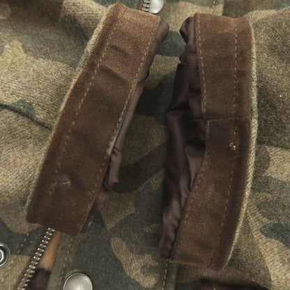 【中古】ヤコブコーエン JACOB COHEN J881 ウールナイロン カモフラ フィールドジャケット カーキxオリーブ【 50 】【 状態ランクB 】【 メンズ 】