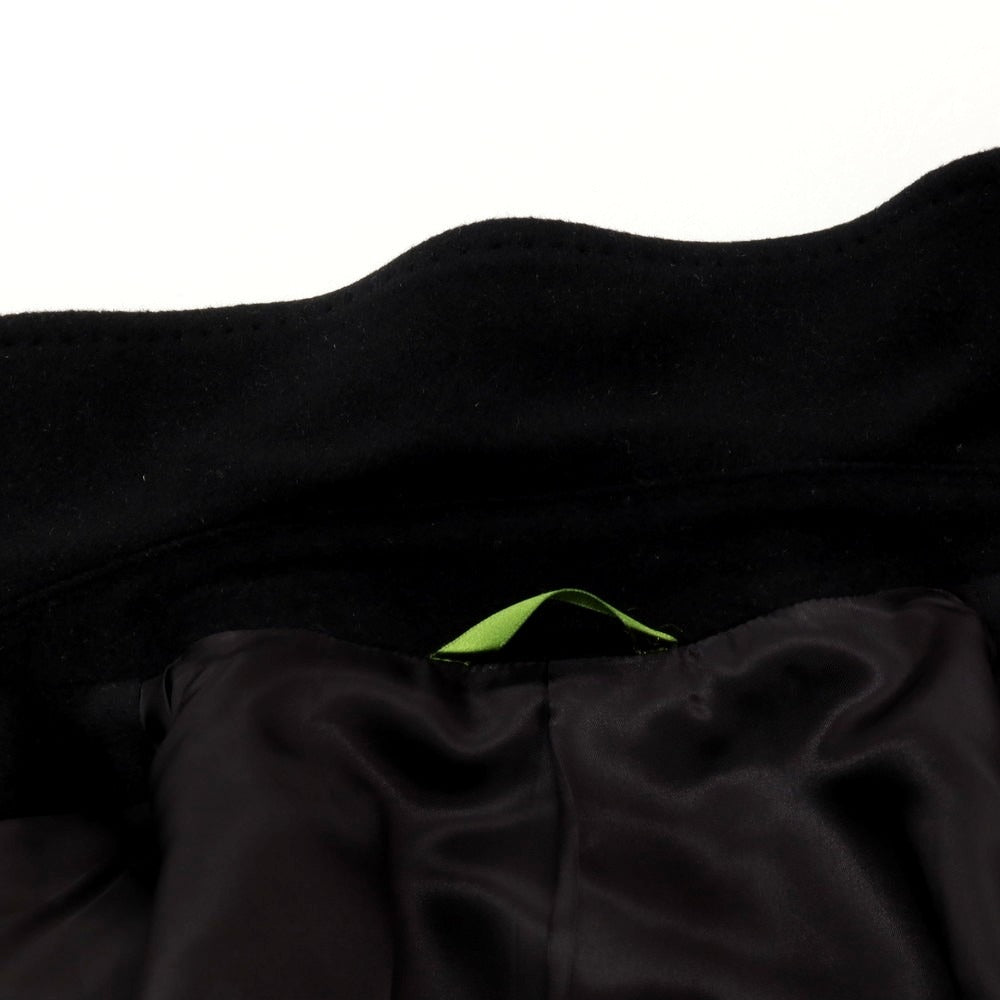 【中古】ポールスミス Paul Smith アンゴラ ステンカラーコート ブラック【 L 】【 状態ランクB 】【 メンズ 】